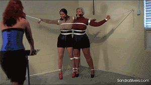 pleasetiemeup.com - 1396 - Sandra Silvers, Pepper Sterling & Fayth on Fire thumbnail