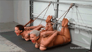 pleasetiemeup.com - 1546 - Sandra Silvers & Fayth on Fire thumbnail