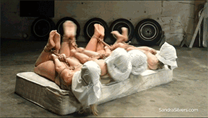 pleasetiemeup.com - 1827 Sandra Silvers, Ruth Cassidy, Lisa Harlotte, AJ Marion thumbnail
